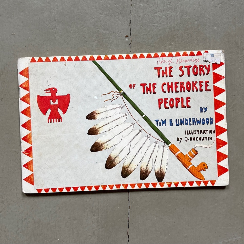 1961 The Story of the Cherokee People Sequoyah Trail of Tears Native American - Picture 2 of 10